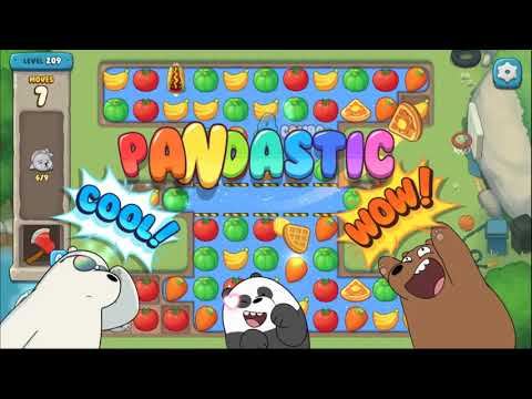 We Bare Bears match3 repairs level 209