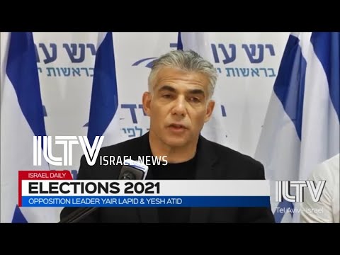 ILTV Israel Elections- Opposition leader Yair Lapid & Yesh Atid