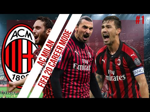 FIFA 20 AC MILAN CAREER MODE #1 - The Rebuild Begins