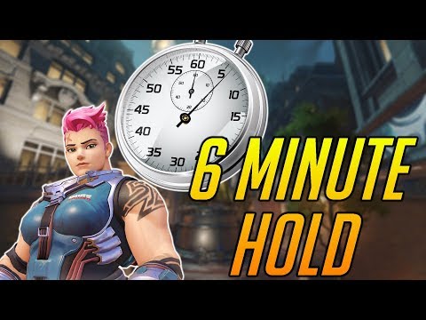 DEFENDING LAST FOR 6 MINUTES - Overwatch