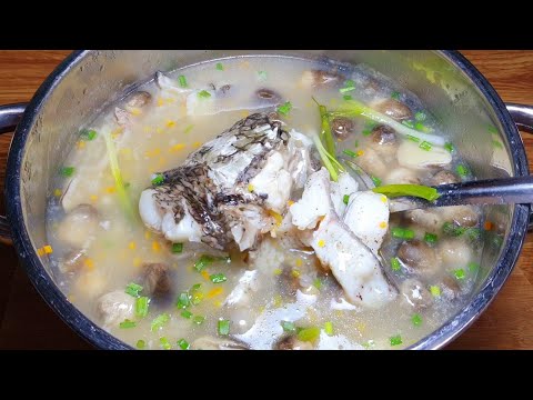 CHÁO CÁ LÓC - Cách nấu Cháo Cá Lóc rau đắng miền tây món ăn ngon ngày mưa lạnh - Tú Lê Miền Tây