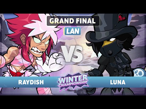 Raydish vs Luna - Grand Final -  Winter Royale Invitational 2023 - LAN 1v1