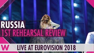 Russia First Rehearsal: Julia Samoylova "I Won't Break"  @ Eurovision 2018 (Review) | wiwibloggs