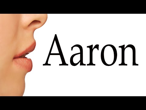 How to Pronounce Aaron Correctly