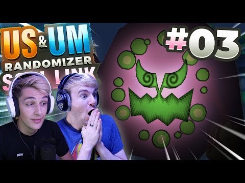 MY GAME IS RANDOMIZED NOW! (Pokemon USUM Randomizer Soul Link • #03 • w/ FeintAttacks)