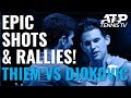 Epic Rallies from Unbelievable Thiem v Djokovic Match! | Nitto ATP Finals 2019