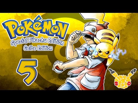 Let's Play Pokémon Gelbe Edition [German][#5] - Herausforderung des ersten Arenaleiters Rocko!