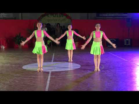 NEW STEP FINE CORSO 2018 - BIMBI UNDER 11 - SYNCHRO LATIN - PIOMBINO 16-6-2018
