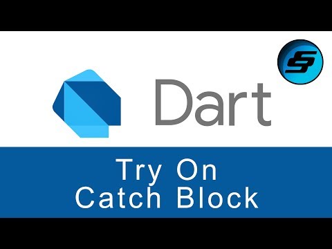 Try On Catch Block Dart Programming