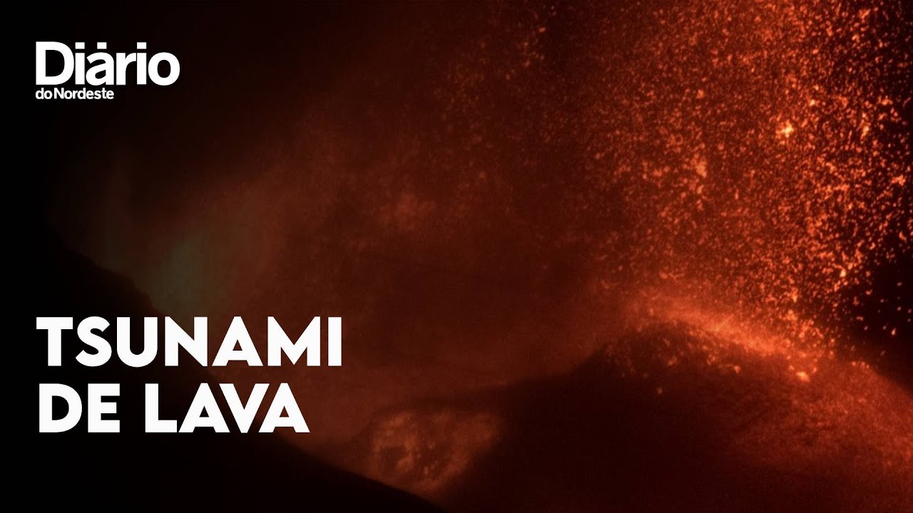 Imagem da notícia VÍDEO: 'Tsunami de lava' em alta velocidade nas Ilhas Canárias