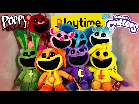 ALL The Official Smiling Critters Plushies Are HERE! - [Poppy Playtime Mega Plush Review]