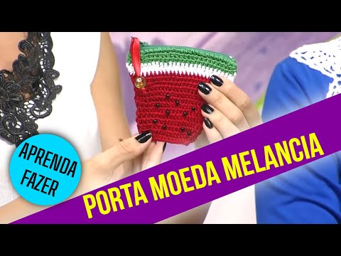 Porta Moeda Melancia - Mulher.com 29/11/2013 Jackie Fonseca -  P 2/2