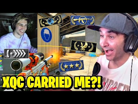 Summit1g DESTROYS Stream Snipers in CSGO Placements ft. xQc, Poke, & more!