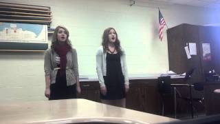 "He's Gone Away" sung by Kaeli and Emily