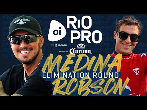 Gabriel Medina vs Callum Robson | Oi Rio Pro - Elimination Round Heat Replay