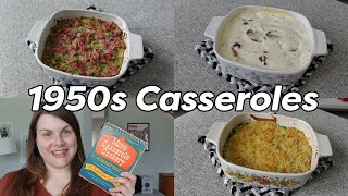 1950s CASSEROLES 😋 MORE Casserole Cookery for 1950s Meals!