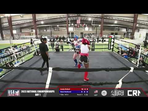 2023 National Championships Semi Finals - 67 kg/146.4 lbs - Alyssa Readmond vs Jocelyn Breland