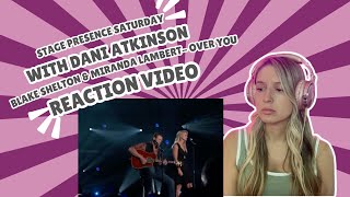 BLAKE SHELTON AND MIRANDA LAMBERT - OVER YOU (LIVE IN 2013)