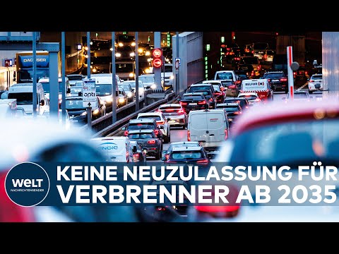 EU EINIGT SICH AUF VEBRENNER-AUS: Keine Neuzulassungen von Diesel- und Benzin-Wagen ab 2035