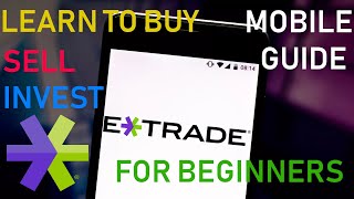 How to start investing with the E-Trade App 2021 - New Stock Market Investor Guide