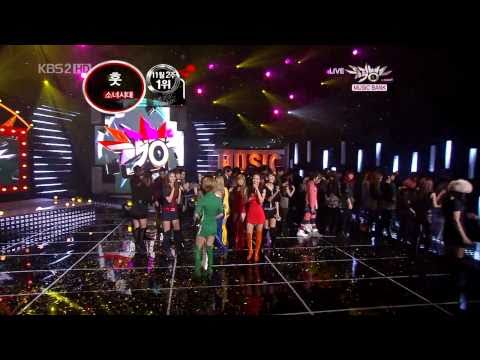 101112 SNSD - Interview + Hoot + Wining