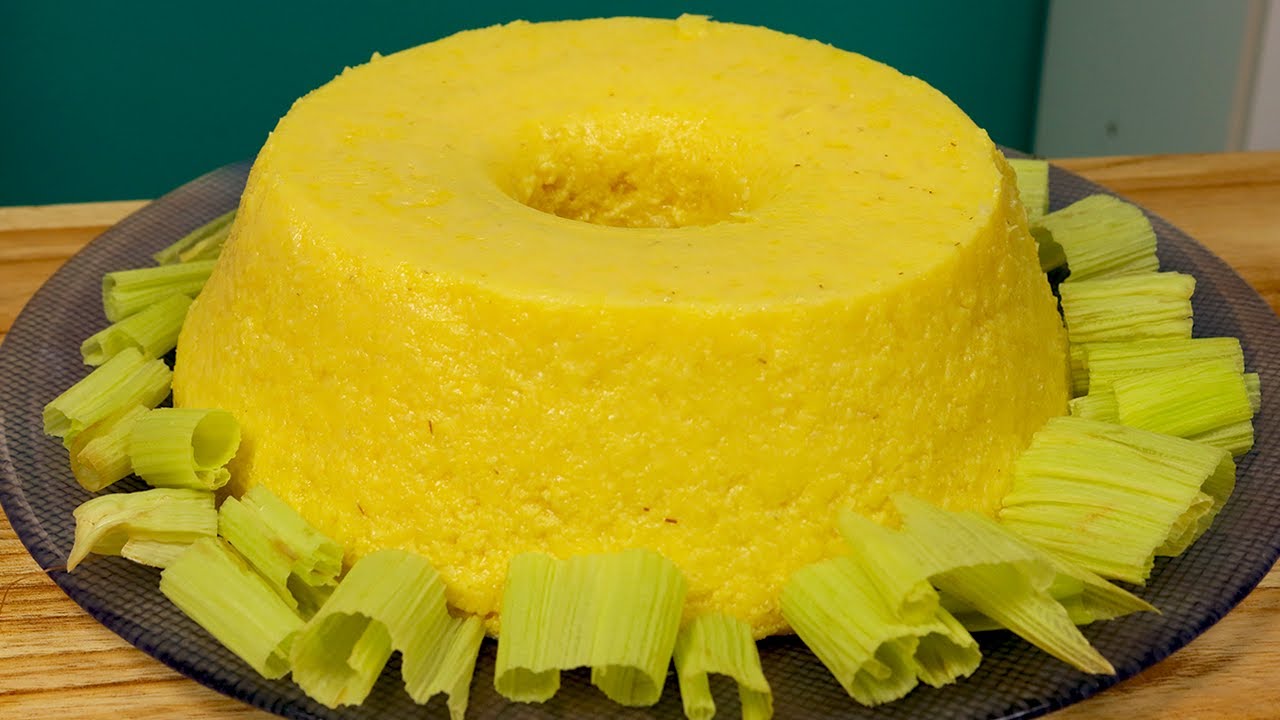 Pamonha  Assada de Liquidificador no forno  !! Super Cremosa Mais Fácil Impossível!!