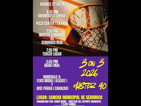 Baloncesto 🏀👍🇻🇪 en seboruco Táchira 👍 den de semana 🏀🐊💪💪