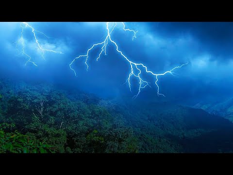 Rain Sound  with Thunder SoundsㅣHeavy Rain for Sleep, Study and Relaxation, Meditation