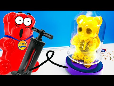 ВЫЖИВЕТ ЛИ В ВАКУУМЕ ЖЕЛЕЙНЫЙ МЕДВЕДЬ?