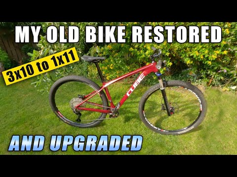 3x to 1x Drivetrain Conversion | My Old Bike Made New | Shimano Deore M5100