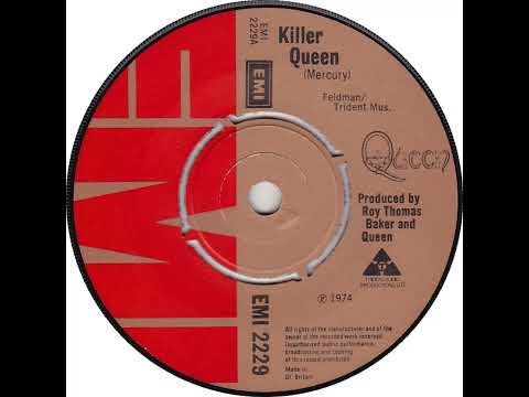 UK New Entry 1974 (235) Queen - Killer Queen