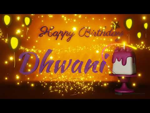 Dhwani | Happy Birthday Song | Happy Birthday To You