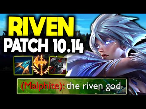 HOW TO 100% HARD COUNTER TANKS AS RIVEN! - SEASON 10 RIVEN TOP LANE GUIDE - Riven vs Malphite Guide