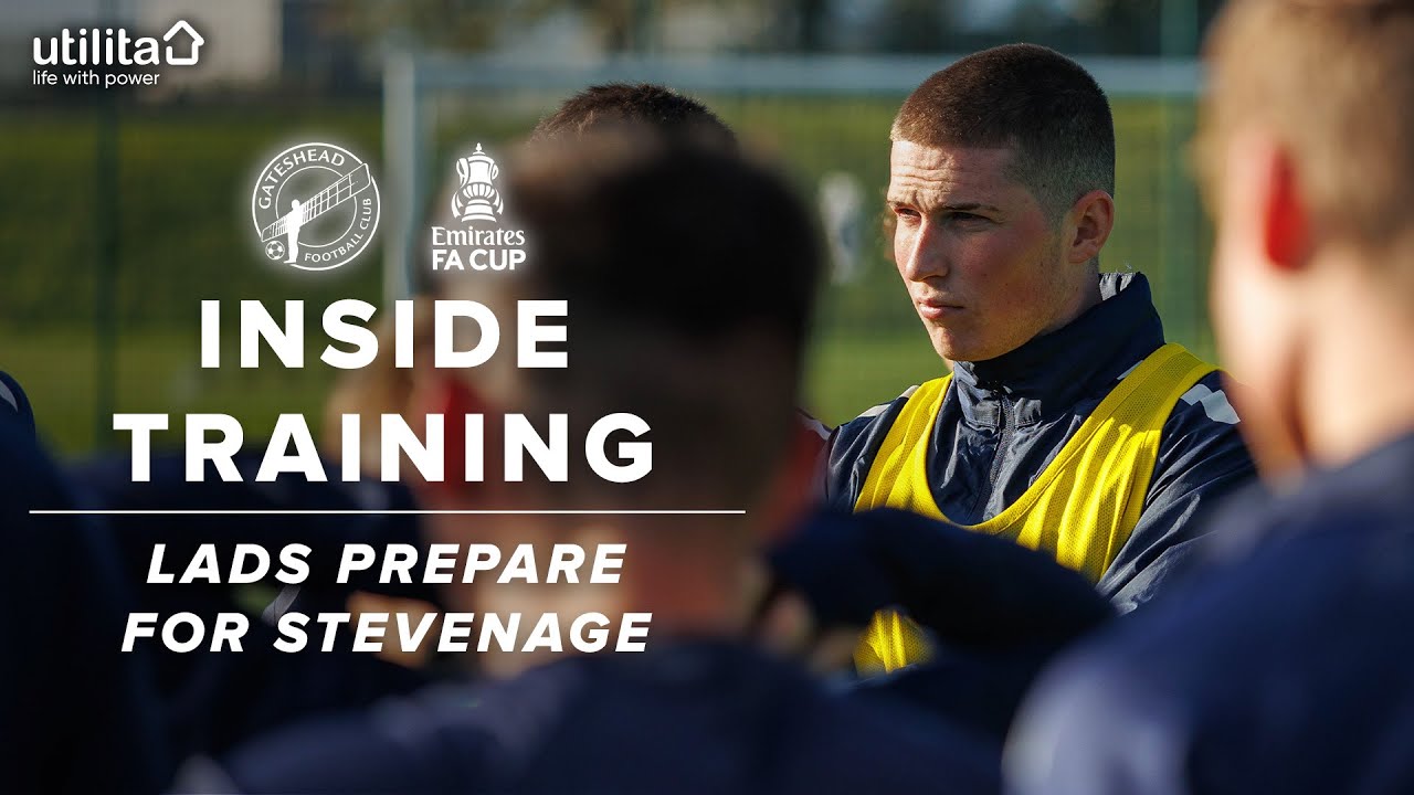 Inside our Emirates FA Cup first round preparations 💪 | INSIDE TRAINING | Stevenage (H)