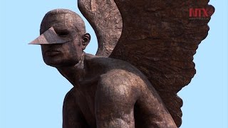 El Vigilante, monumental creación de Jorge Marín