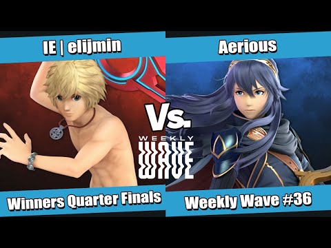 Weekly Wave #36 Winners Quarter Finals - IE | elijmin (Shulk) vs Aerious (Lucina)