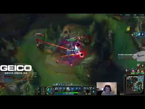 S6 Challenger Ranked Gameplay   Svenskeren as Hecarim Jungle vs Evelynn