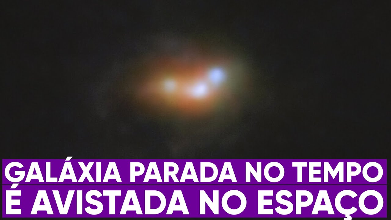 Telescópio encontra galáxia congelada no tempo