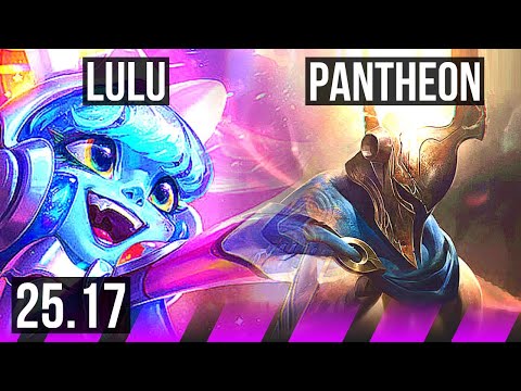 LULU & Kai'Sa vs PANTHEON & Yunara (SUP) | KR Master | 25.17