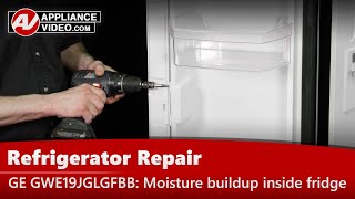 GE Refrigerator Repair - Door Will Not Close Properly - Mullion Assembly