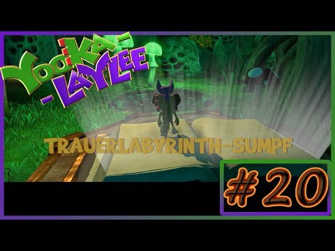 Ertrinken im Trauerlabyrinth-Sumpf | #20 - Yooka Laylee | [Blind][HD]