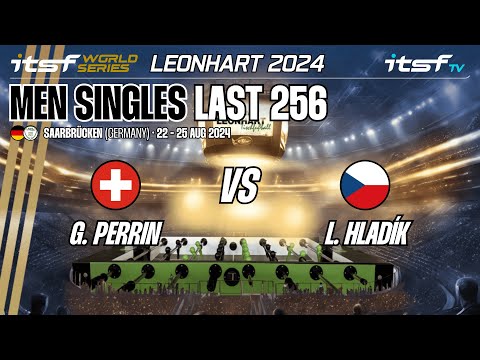 G. Perrin vs L. Hladík - Men Singles - Last 256 - ITSF World Series Leonhart 2024