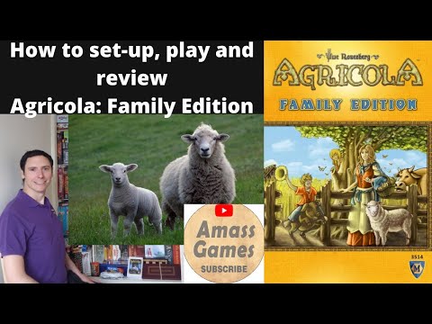 How to setup play and review Agricola Family edition