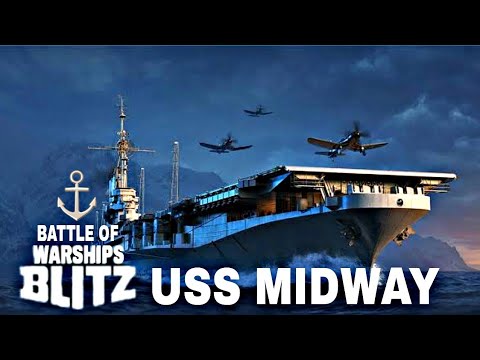 Battle of Warships 1.66.0 : USS MIDWAY (CV-41)
