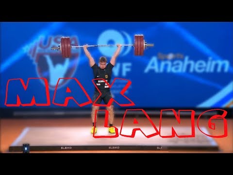 Max Lang World Weightlifting Championships Anaheim 2017