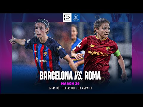 Barcelona vs. AS Roma | UEFA Women's Champions League 2022-23 Quarter-final Second Leg Full Match