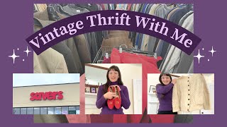 Thrift With Me For Vintage Clothing to Sell On Etsy - Vintage Clothing Haul - How much I paid