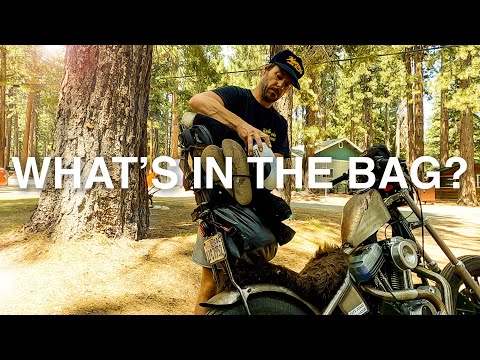 How I Pack for Motorcycle Camping Adventures