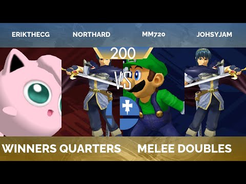 RogaSmash 200: Melee Doubles Winners Quarters – ErikTheCG + Northard vs MM720 + JohsyJam