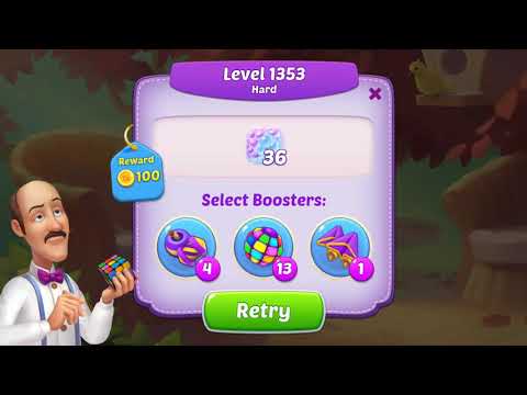 Homescapes Level 1353 A big lose